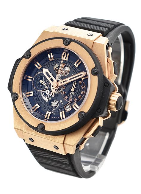 hublot king power unico rose gold price|Hublot King Power Unico Black Skeleton Dial Chronograph Rose...